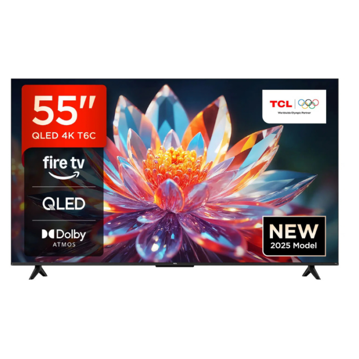 TCL 55-Inch 55T6C 4K QLED Google TV
